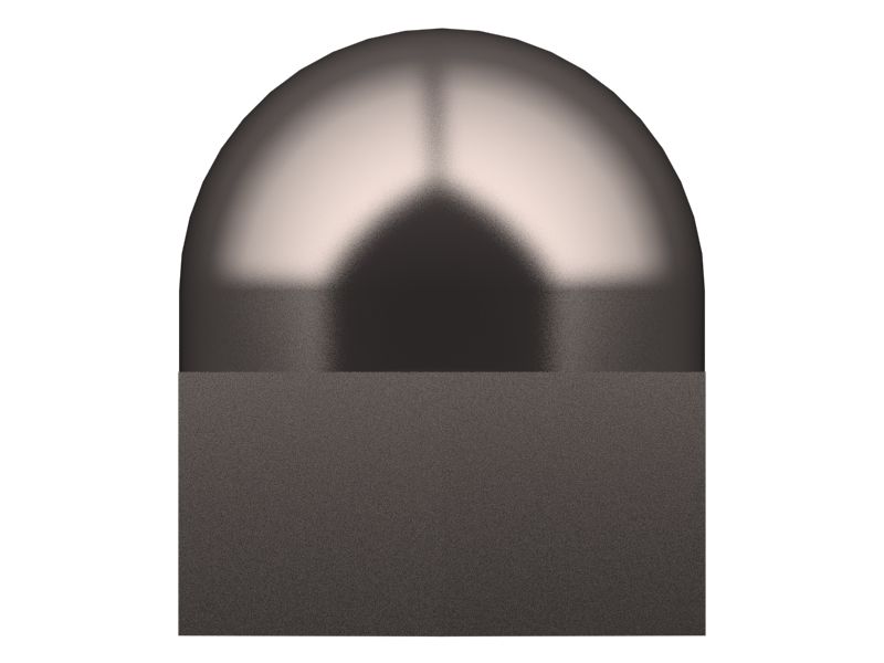 Шестигранная колпачковая гайка M8 x 1,25 мм