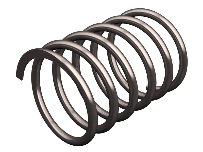 Пружина сжатия со свободной длиной 35 мм