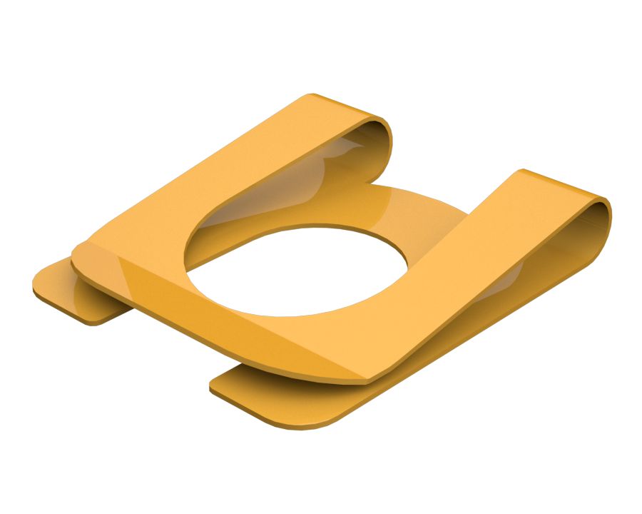 Заменяемый зажим для фиксатора штифта