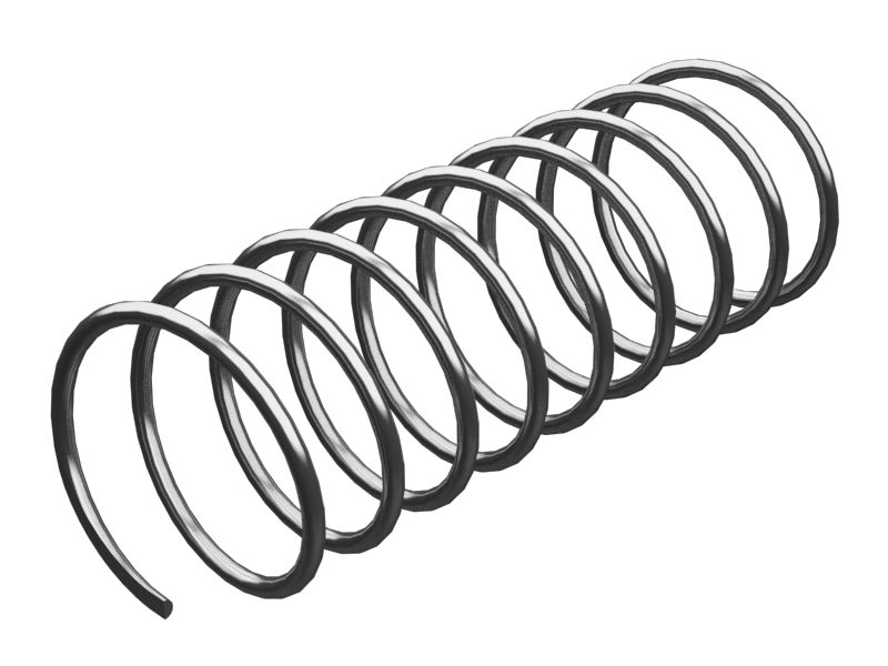 Пружина сжатия наружного диаметра 12,2 мм