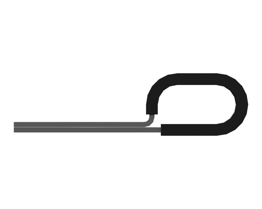 Стальной зажим, внутренний диаметр 9,52 мм