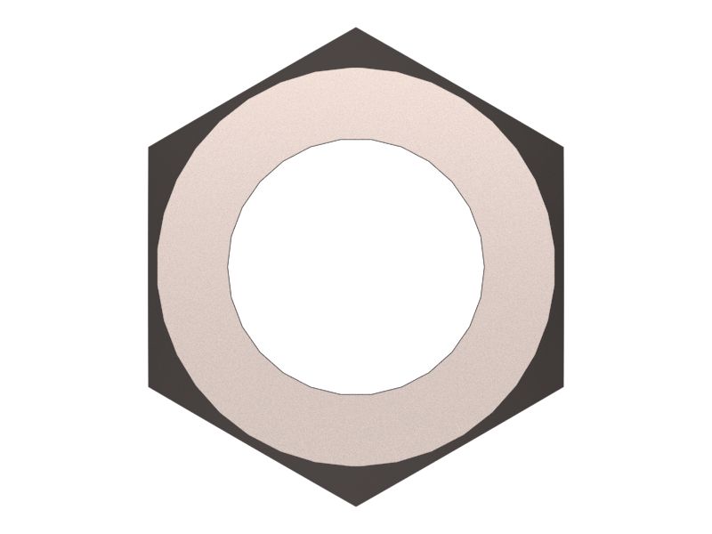 Контргайка кирковщика с резьбой 1 1/18-12