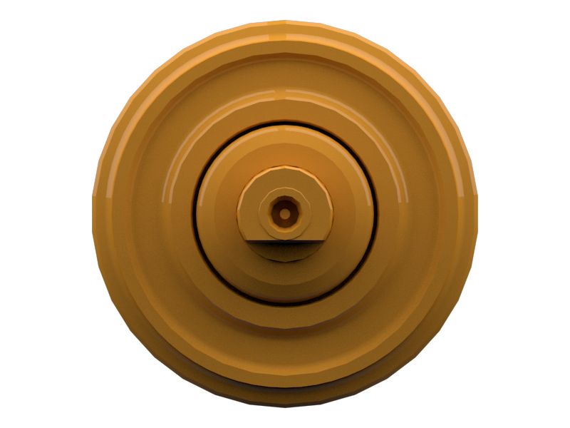 Каток опорный одноребордный