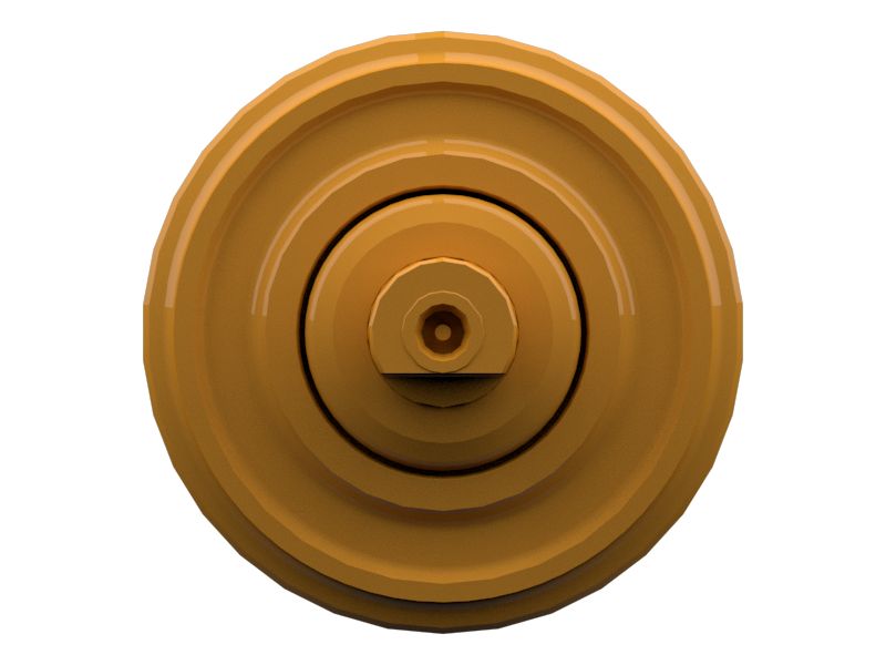 Каток опорный двухребордный