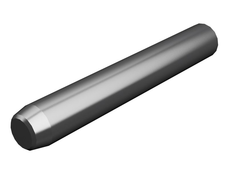 Стальная зажимная конусная шпилька, длина 80 мм