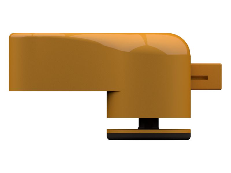 Рукоять скользящего затвора окна с пластмассовой защелкой