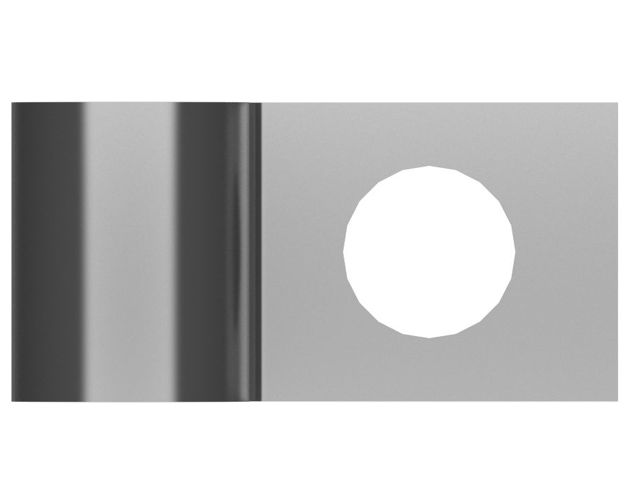 • Зажим для одиночной трубы с внутренним диаметром 12,70 мм