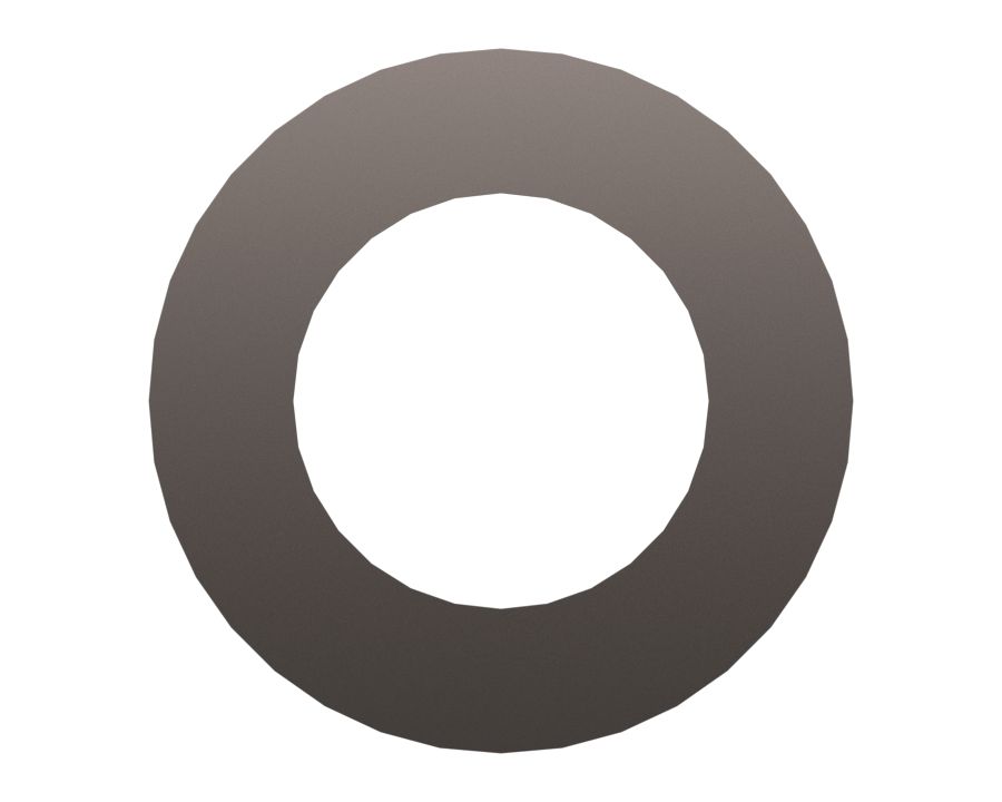 Жесткая шайба толщиной 4 мм