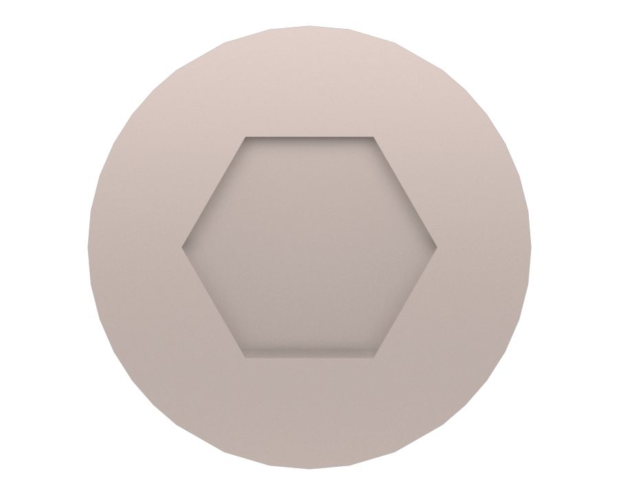 Болт с головкой под шестигранный торцевой ключ с резьбой M6-1 x 20 мм