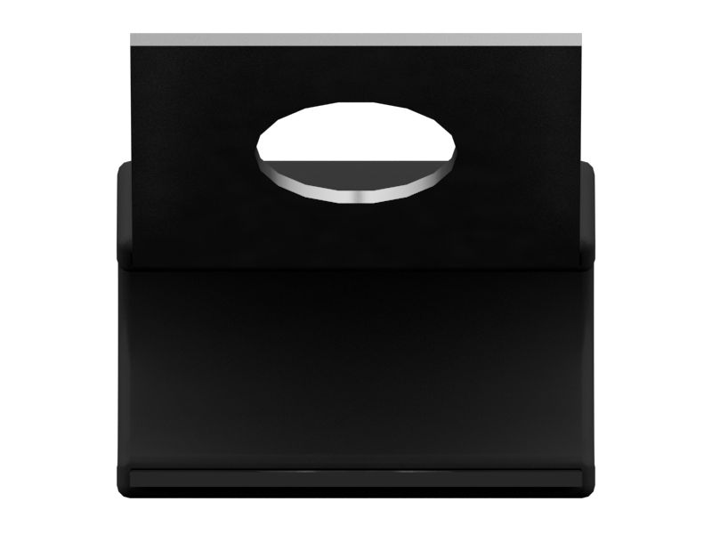 Стальной хомут 12,70 мм с одиночной трубкой