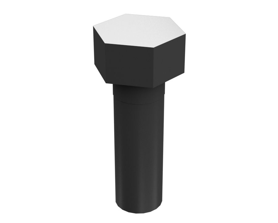 Болт с шестигранной головкой и резьбой 1/2 - 20