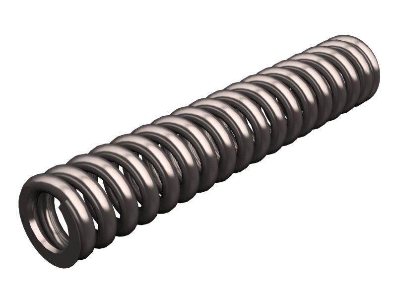 Пружина сжатия свободной длины 107,70 мм