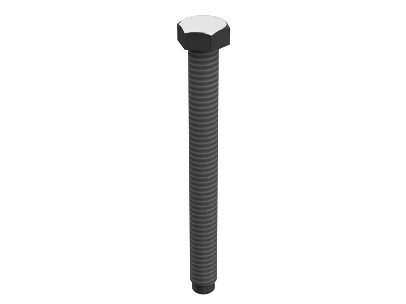 154-6185: M24-3 x 235mm Hex Head Forcing Bolt | CATCorp
