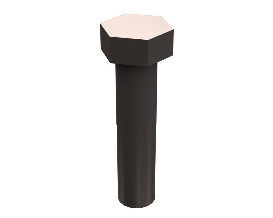 Болт с шестигранной головкой размером M24-3 x 100 мм