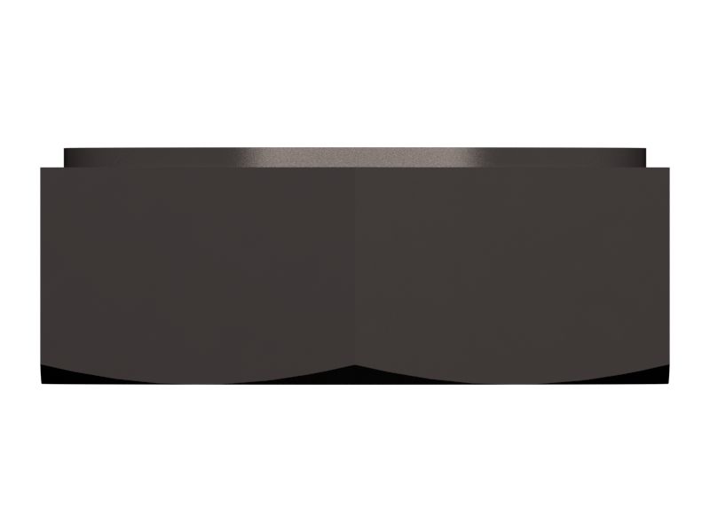 Гайка шестигранная с резьбой 5/16''-18