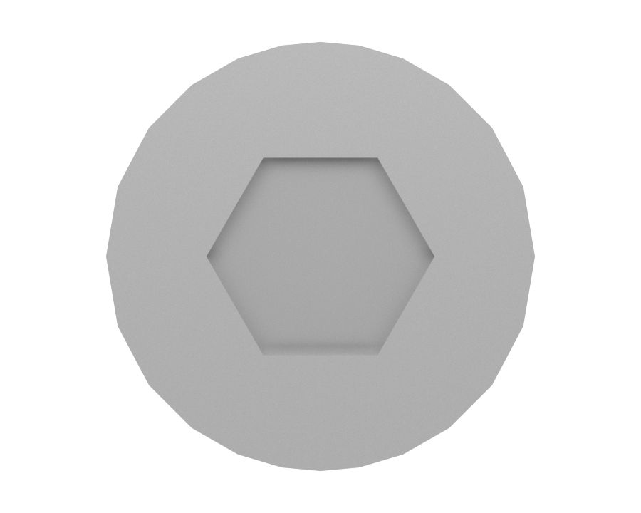 Болт с головкой под шестигранный торцевой ключ с резьбой M8X1,25