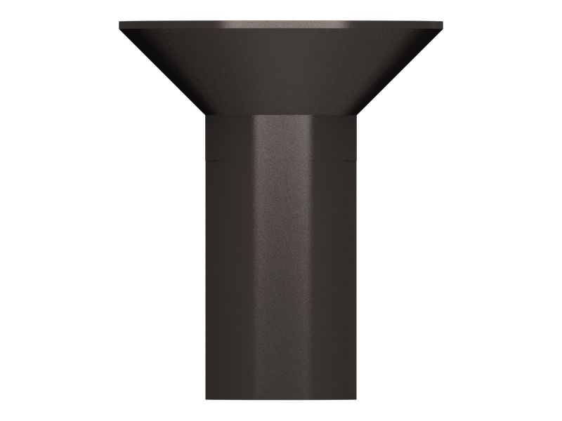 Винт с плоской головкой и шестигранным углублением под ключ длиной 25 мм