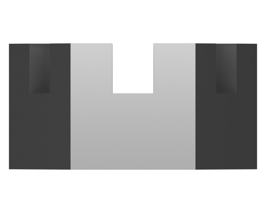 Шестигранная шлицевая гайка размером 5/8''-18