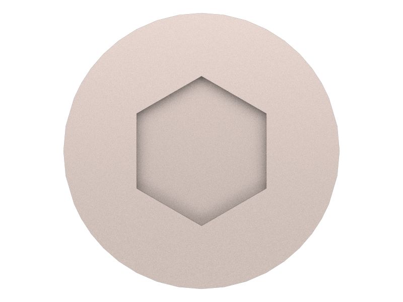 Болты с шестигранной головкой под торцевой ключ, резьба M5X0,8