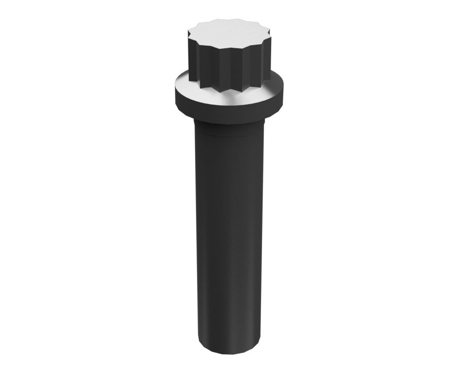 Болт с 12-гранной головкой 1/2''-13 x 2''