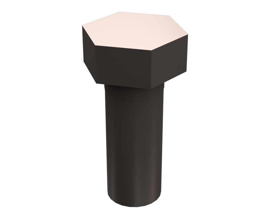 Болт с шестигранной головкой M24