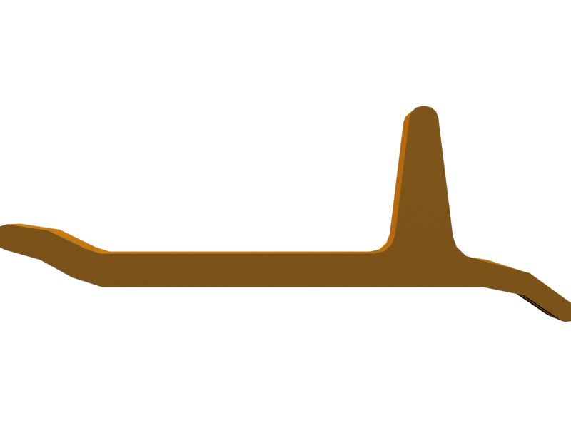 Основной башмак гусеничной ленты