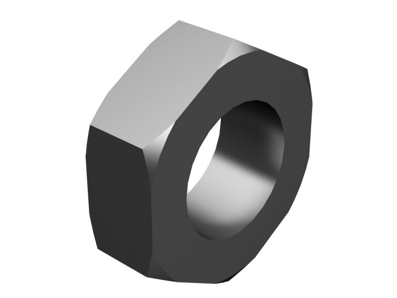 Гайка с шестигранной головкой