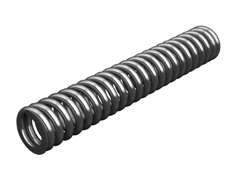 Пружина сжатия, длина без нагрузки 87,63 мм