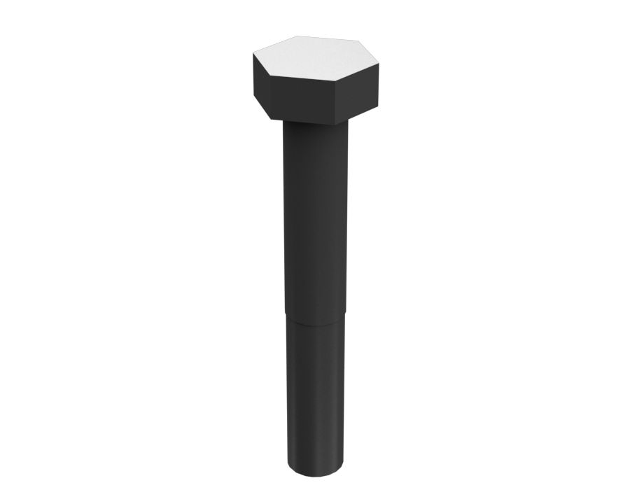 Болт с шестигранной головкой размером M6-1 x 40 мм