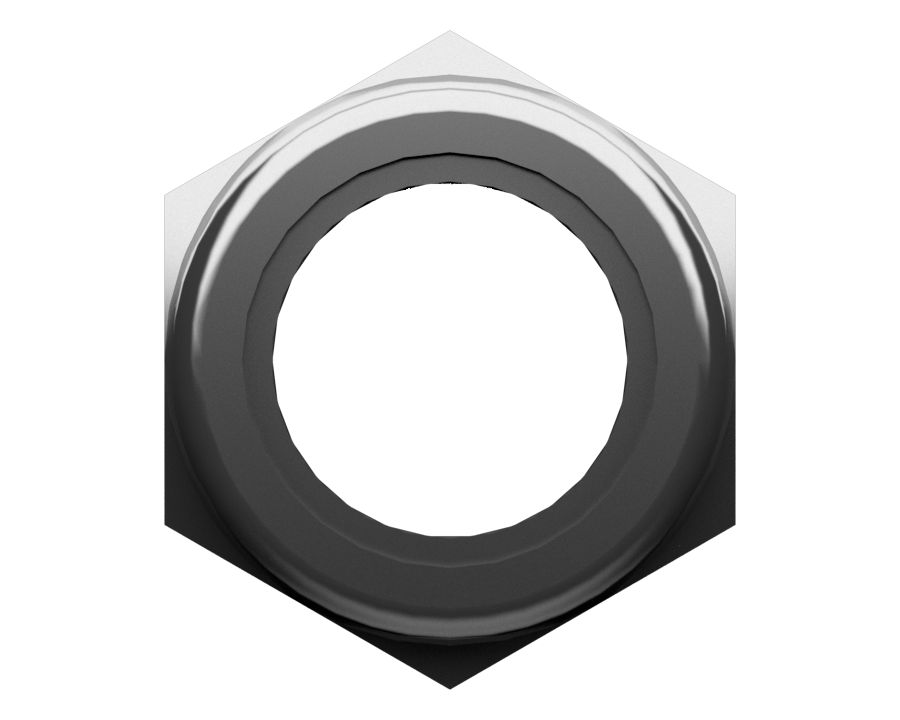 3E-9860: 5/16''-18 Hex Lock Nut 3E9860 купить