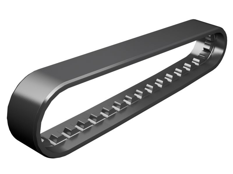 Обрезиненная гусеничная лента