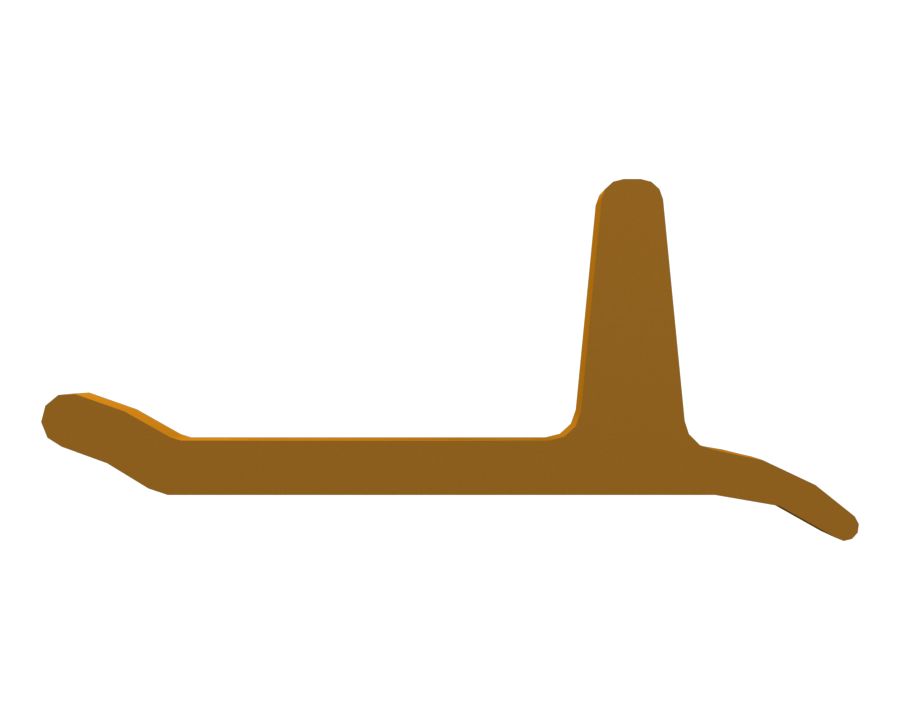 Башмак траковой ленты