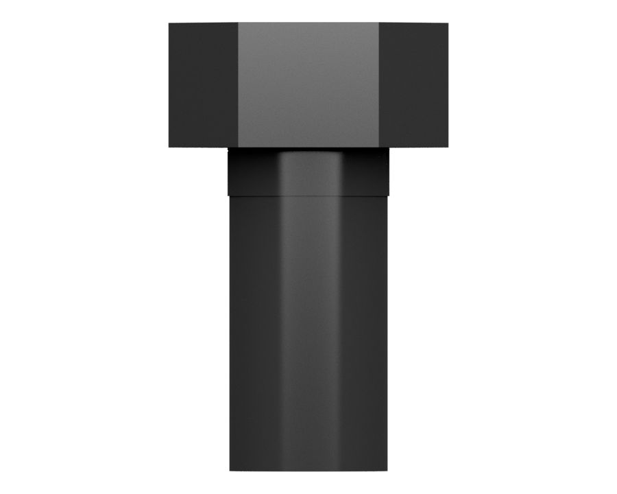 Болт с шестигранной головкой с резьбой 5/8-11