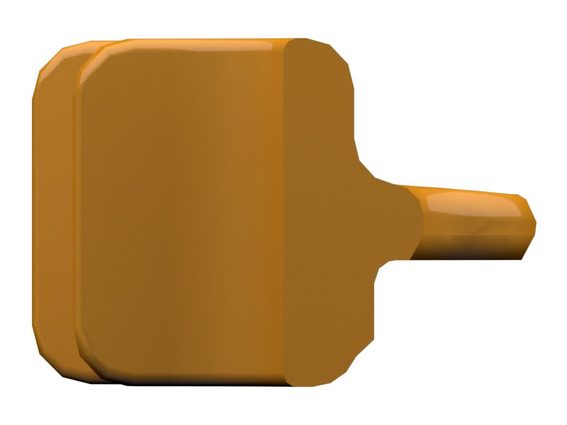 Сегмент ведущего колеса гусеницы