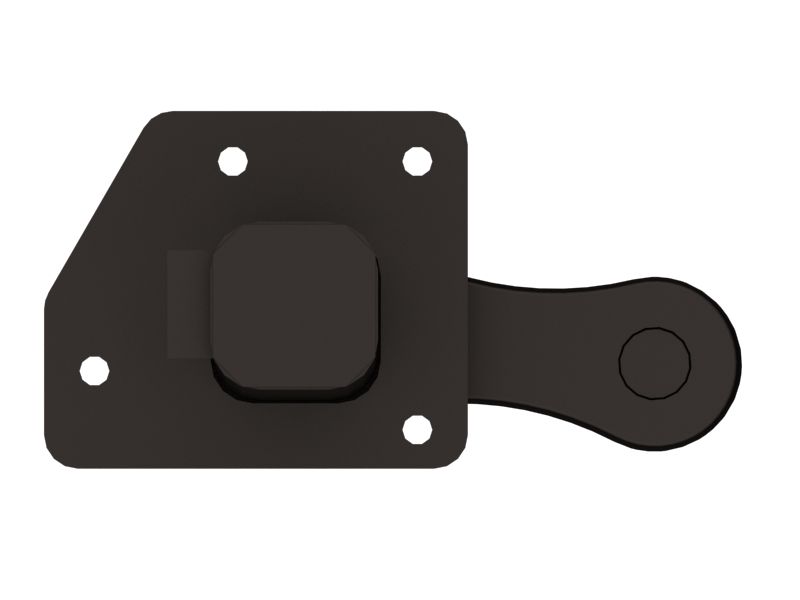 Мост в сборе — левый