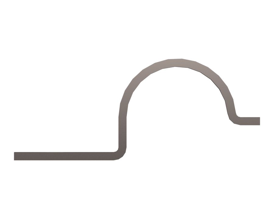 Двухкомпонентный верхний скоба внутреннего диаметра 31,75 мм