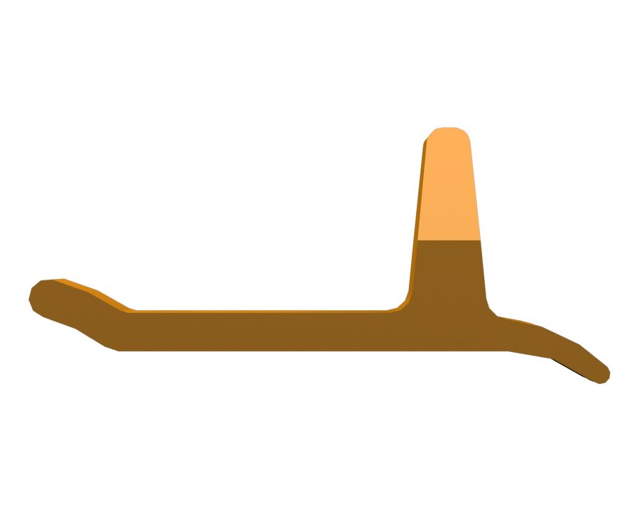 Башмак траковой ленты