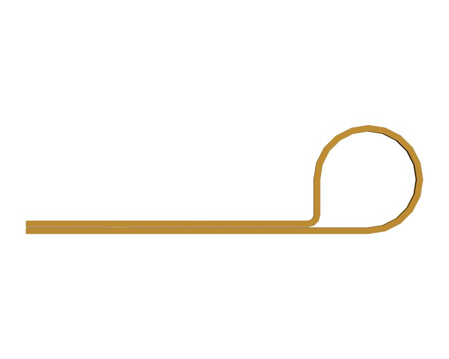 Стальной зажим с внутренним диаметром 12,70 мм