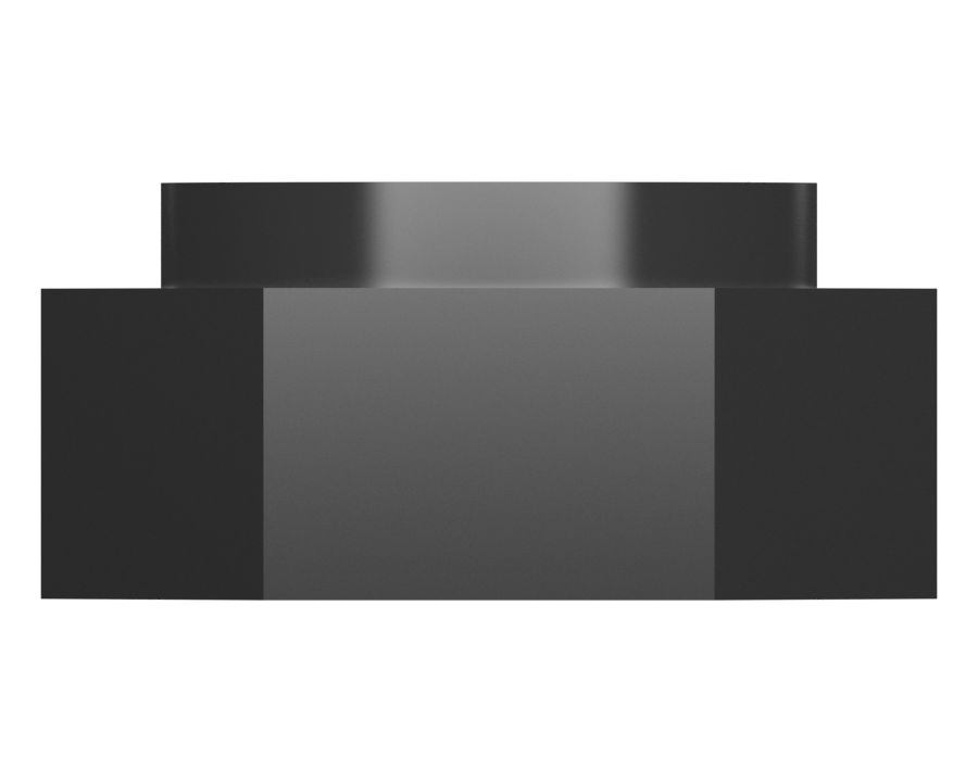 Шестигранная приварная гайка 3/8''-16