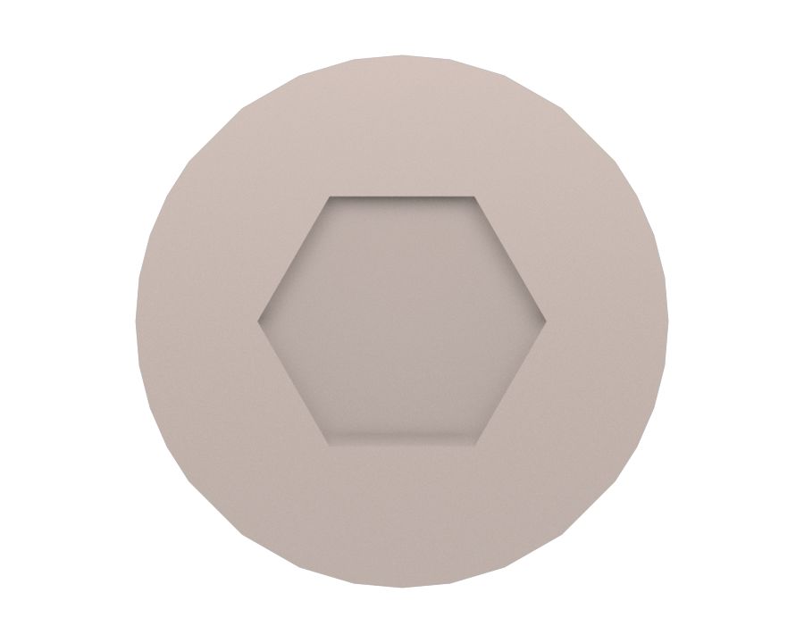 Болт с шестигранной головкой размером M5-0,8 x 45 мм