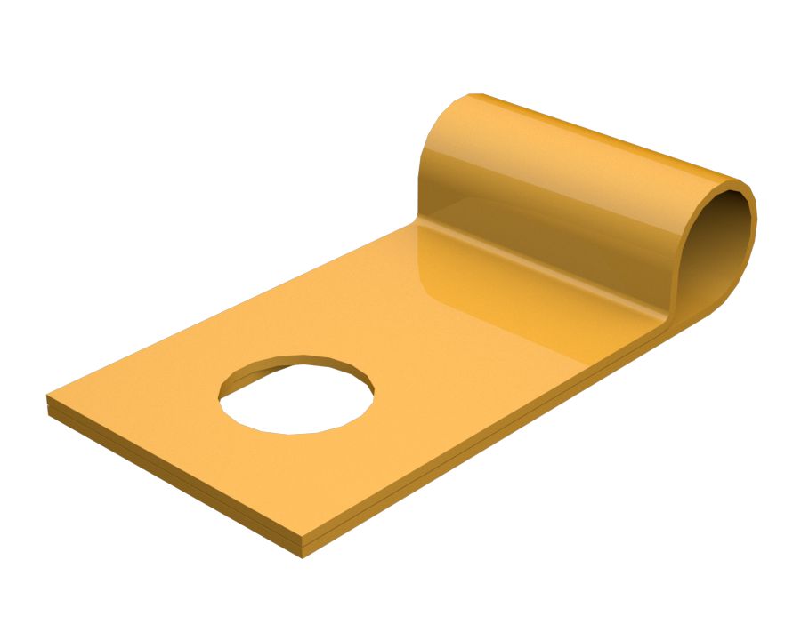 Стальной петлевой хомут, внутренний диаметр 9,52 мм