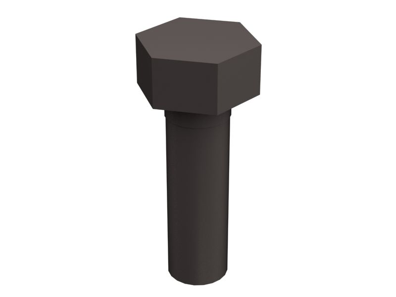 Болт с шестигранной головкой 5/16"-18 x 1