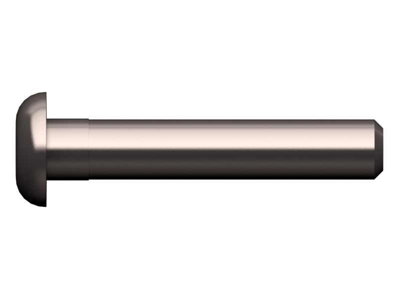 Винт с полукруглой головкой длиной 19,05 мм