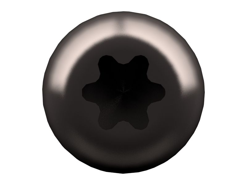 Винт с полукруглой головкой длиной 19,05 мм