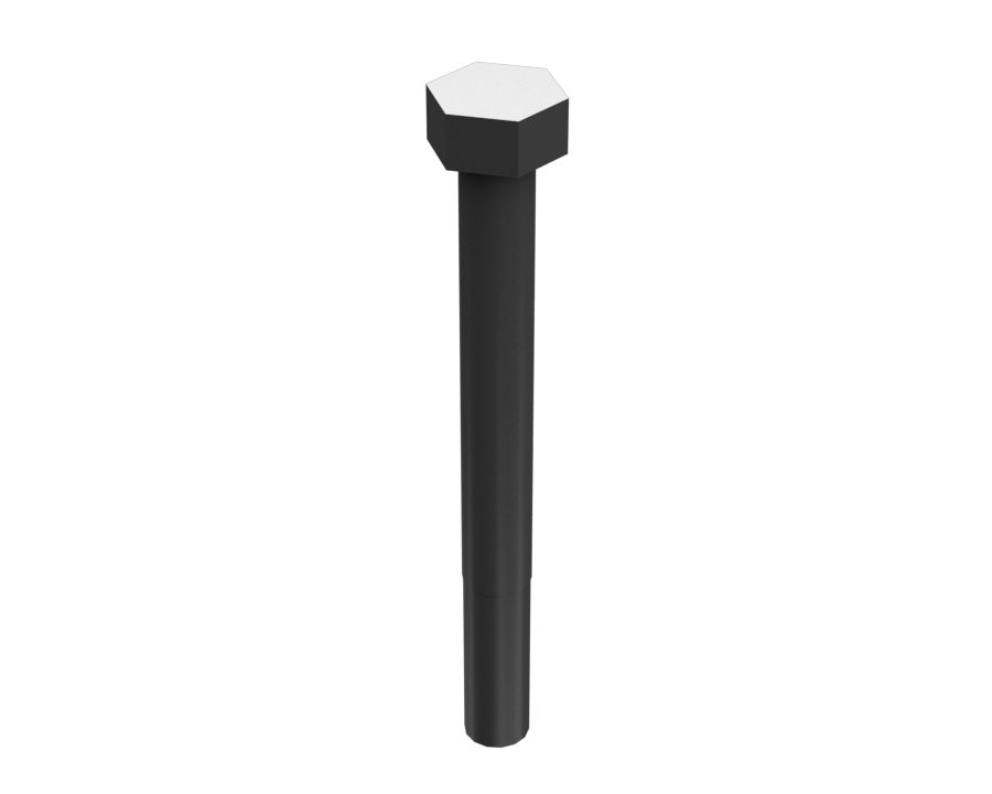 4M-6424: 5/16''-18 x 3'' Hex Head Bolt