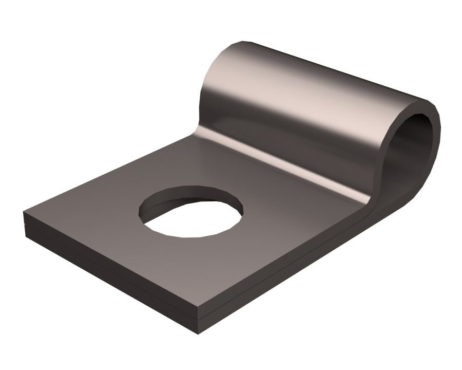 8S-8820: Attache pour tube simple de 9,52 mm de diamètre interne