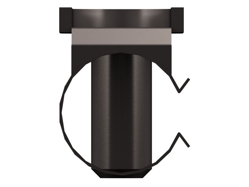 Пружинный палец длиной 33,50 мм