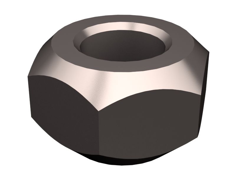 Стопорная гайка с фиксацией по конусу 9/16''-18