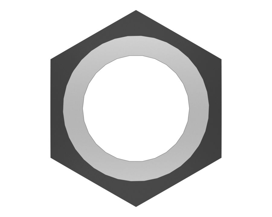 Конусная стопорная гайка M10 x 1,5 мм