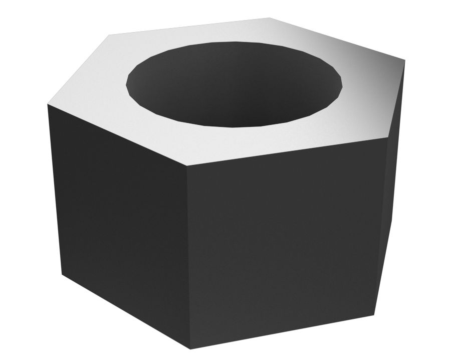 Шестигранная гайка M20